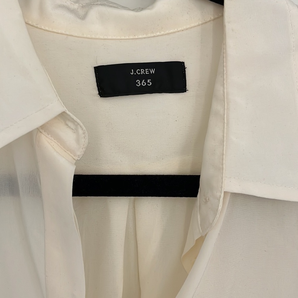 Jcrew silk top - Picture 3 of 4